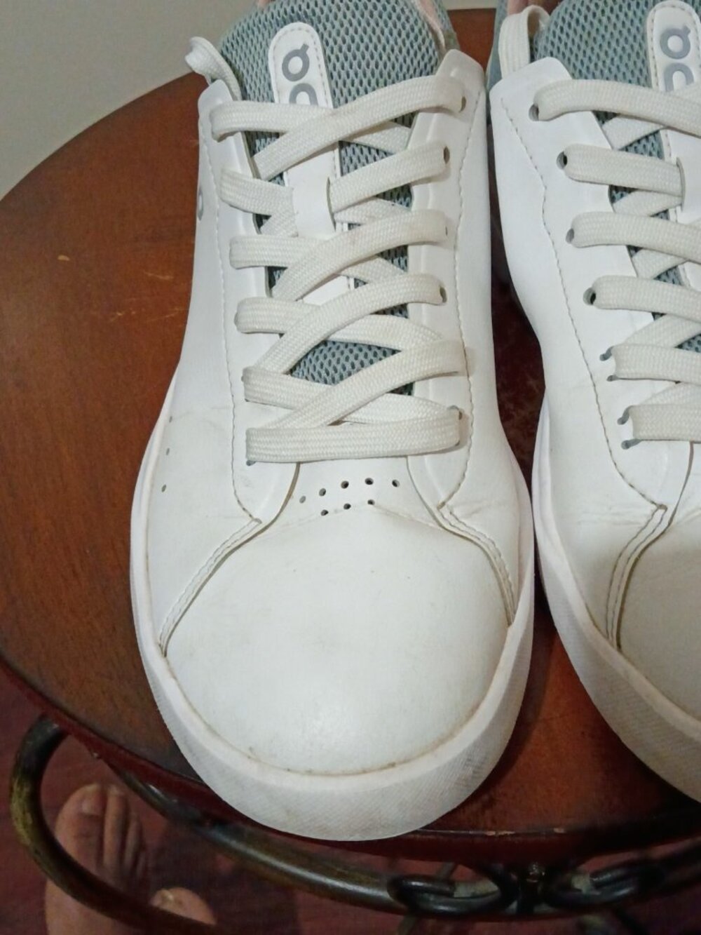 On Cloud THE ROGER Advantage White Rosehip Shoes Women's Size 9 - Picture 6 of 14